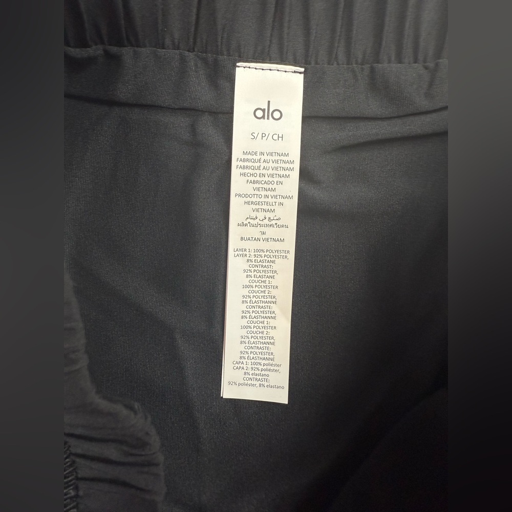 NWT ✨ Alo Yoga Micro Plisse Tennis Skirt Black Size X-Small - Picture 9 of 14